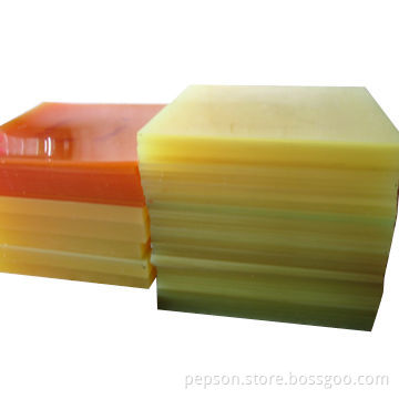 PU sheet with excellent anti-abrasion, tear resistance performance and good elasticity